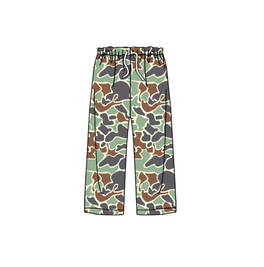 P0805 camo adult  pants sibling Christmas  long pajamas 202507 preorder