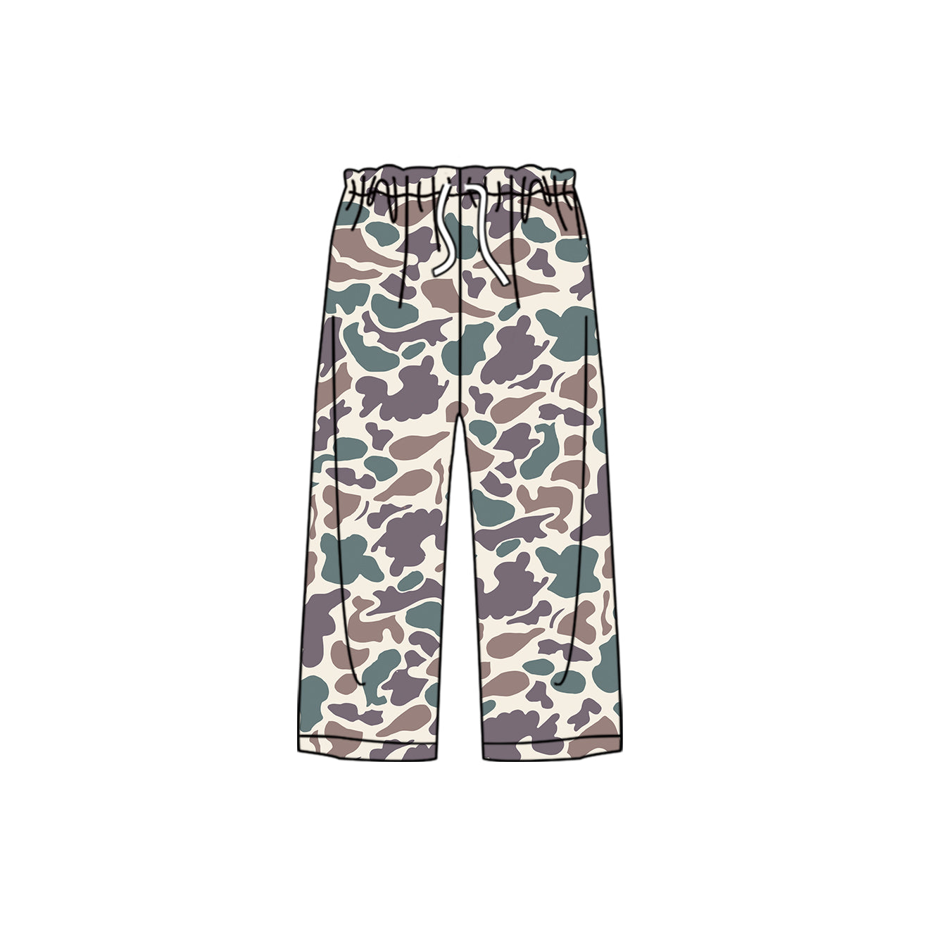 P0807 camo adult  pants sibling Christmas  long pajamas 202507 preorder