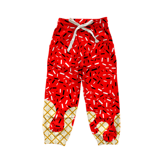 P0809  adult ice cream pants sibling Yoga jogger  long  preorder