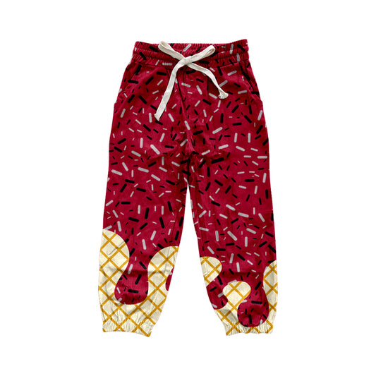 P0810 adult ice cream pants sibling Yoga jogger  long  preorder