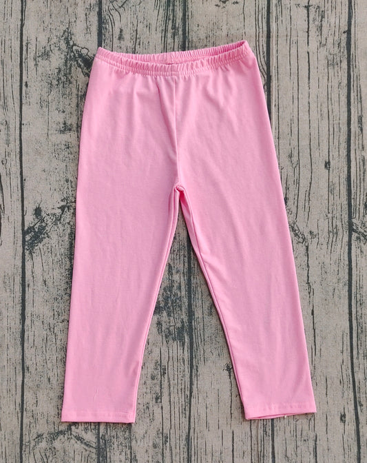 P0821 pink  long girl bell pants 202508 preorder
