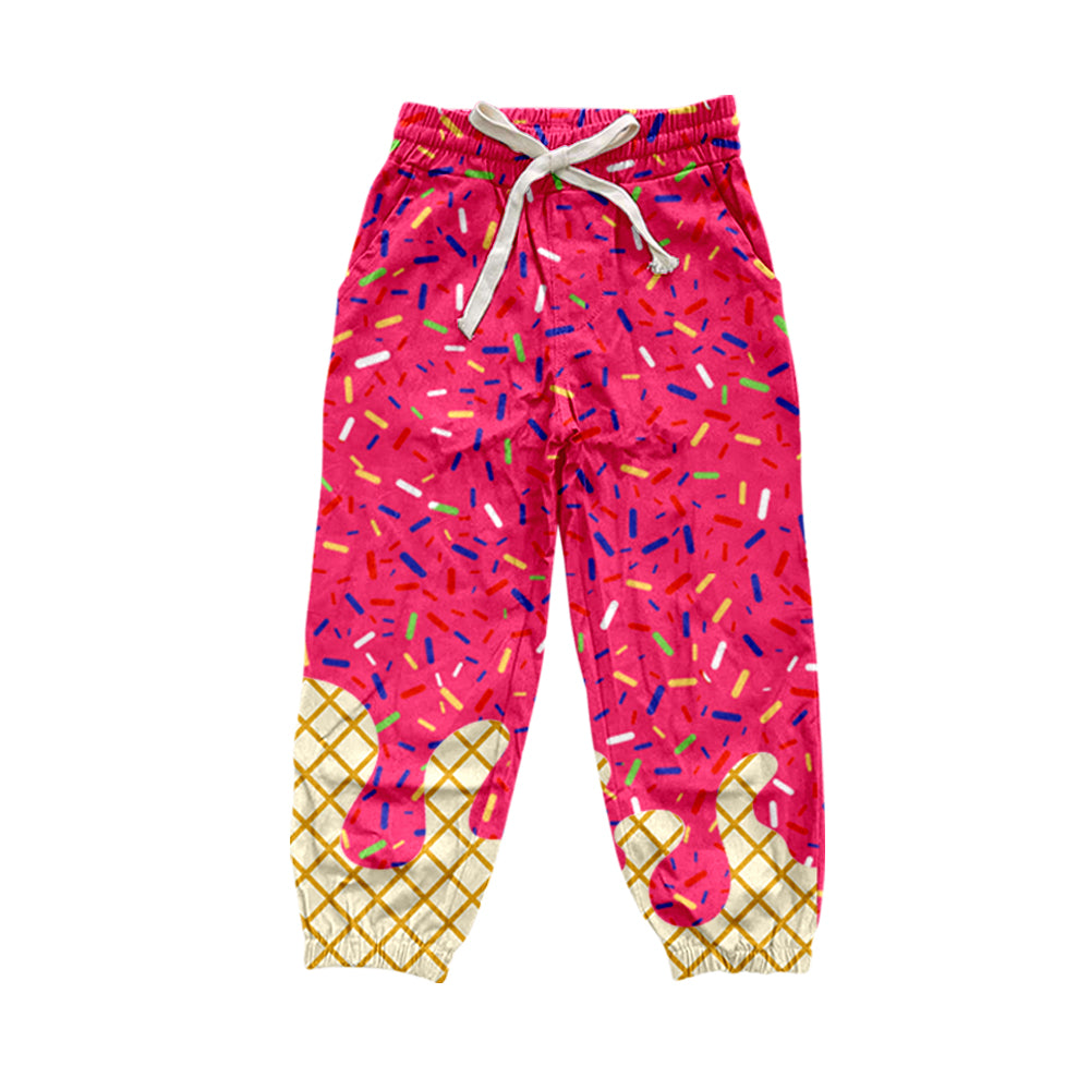 P0823 hot pink adult ice cream pants sibling Yoga jogger long 202508  preorder