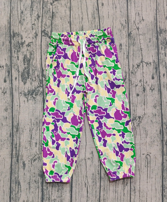 P0838 Mardi Gras western  girl boy summer romper 202509 preorder