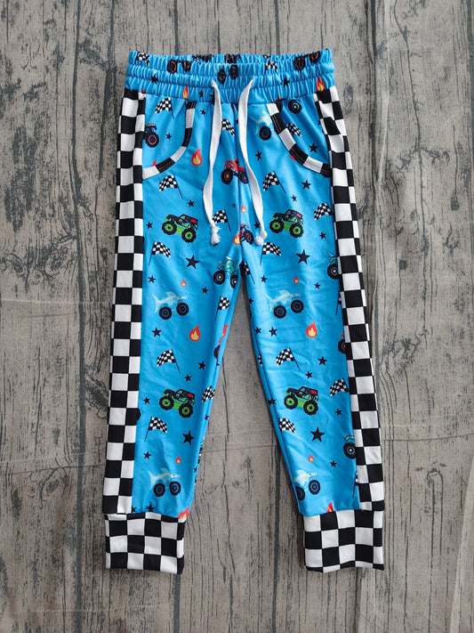 P0950 blue dirty bike  GIRL summer PANTS 202605 preorder