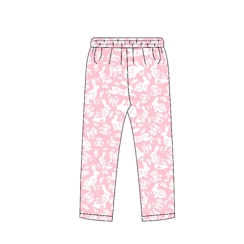P0960 Easter rabbit GIRL summer PANTS 202511 preorder