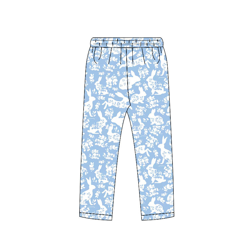 P0961  Easter rabbit GIRL summer PANTS 202511 preorder