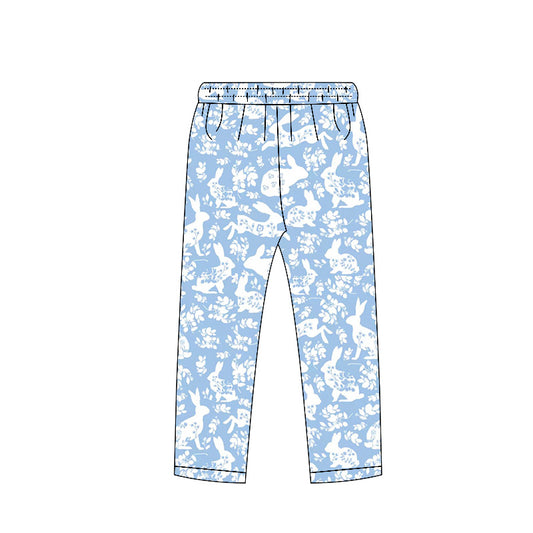 P0961  Easter rabbit GIRL summer PANTS 202511 preorder