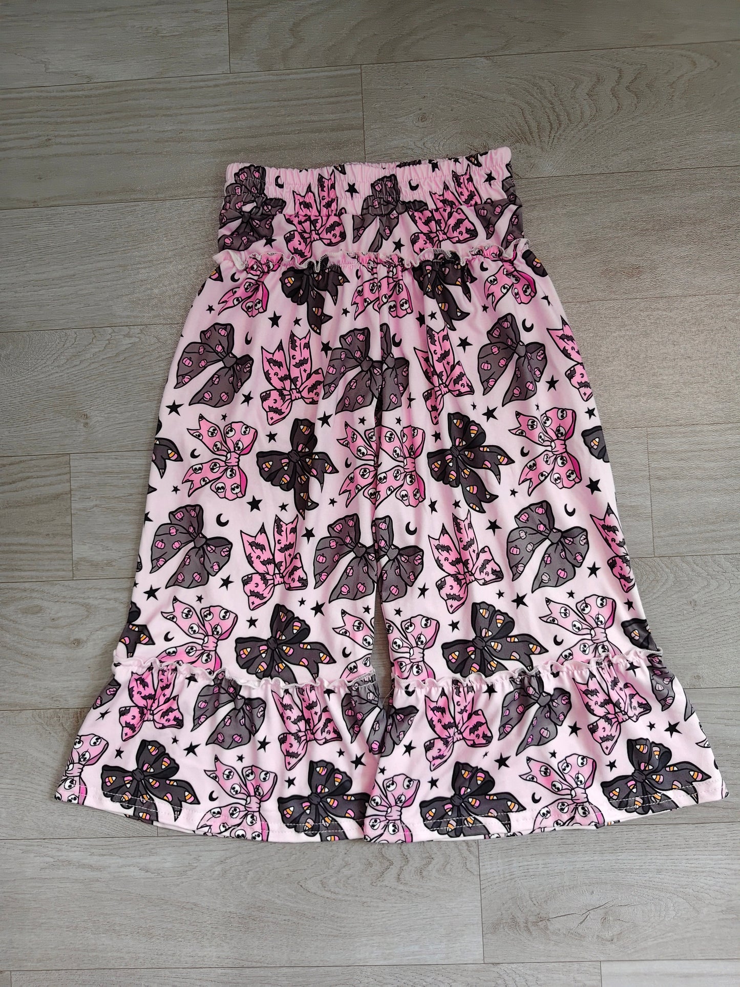 Preorder P1069 Camo Print Girls Wide Leg Pants  girl outfit 202608