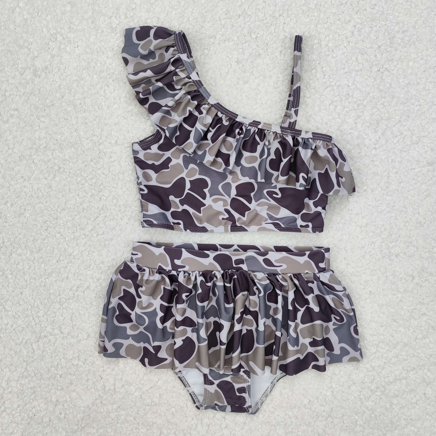 S0078 Sunshine Swing camo swimware swimsuit  RTS 202412 RTS