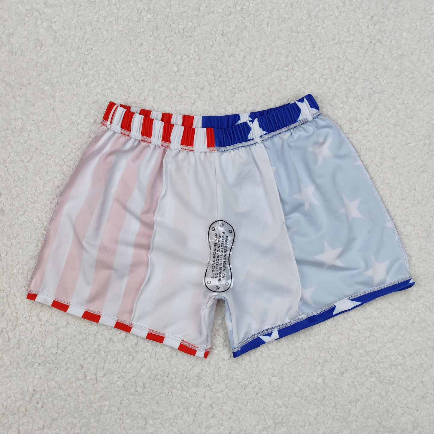 S0089 Western USA boy swimming trunks shorts 202412 RTS