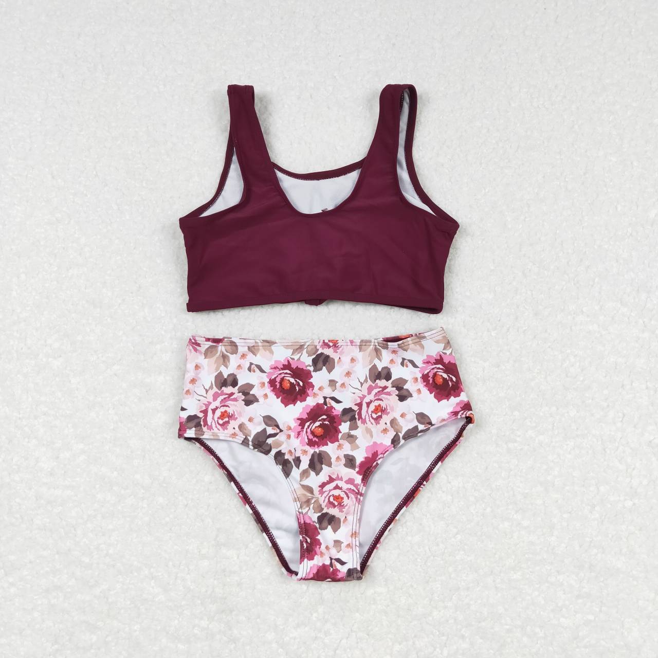 S0141 girls swimwear flower swim suit RTS 20231018