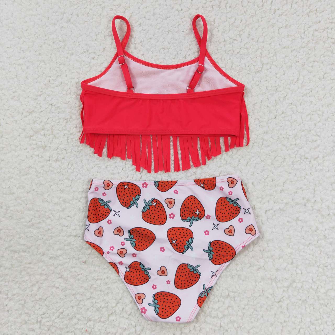 S0142 girls swimwear strawberry swim suit RTS 20230603