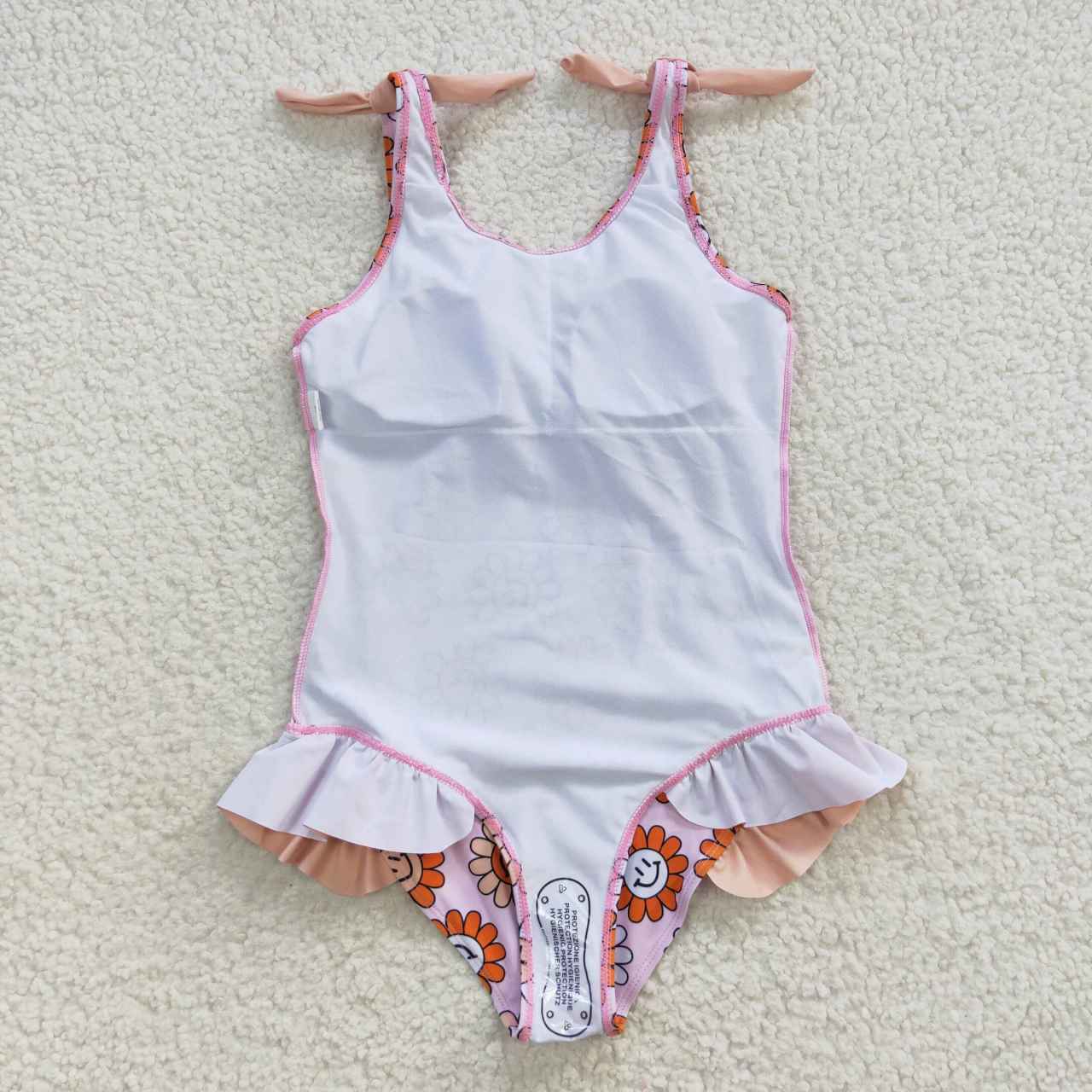 S0151 girl swimwear flowers swim suit RTS 20230809RTS