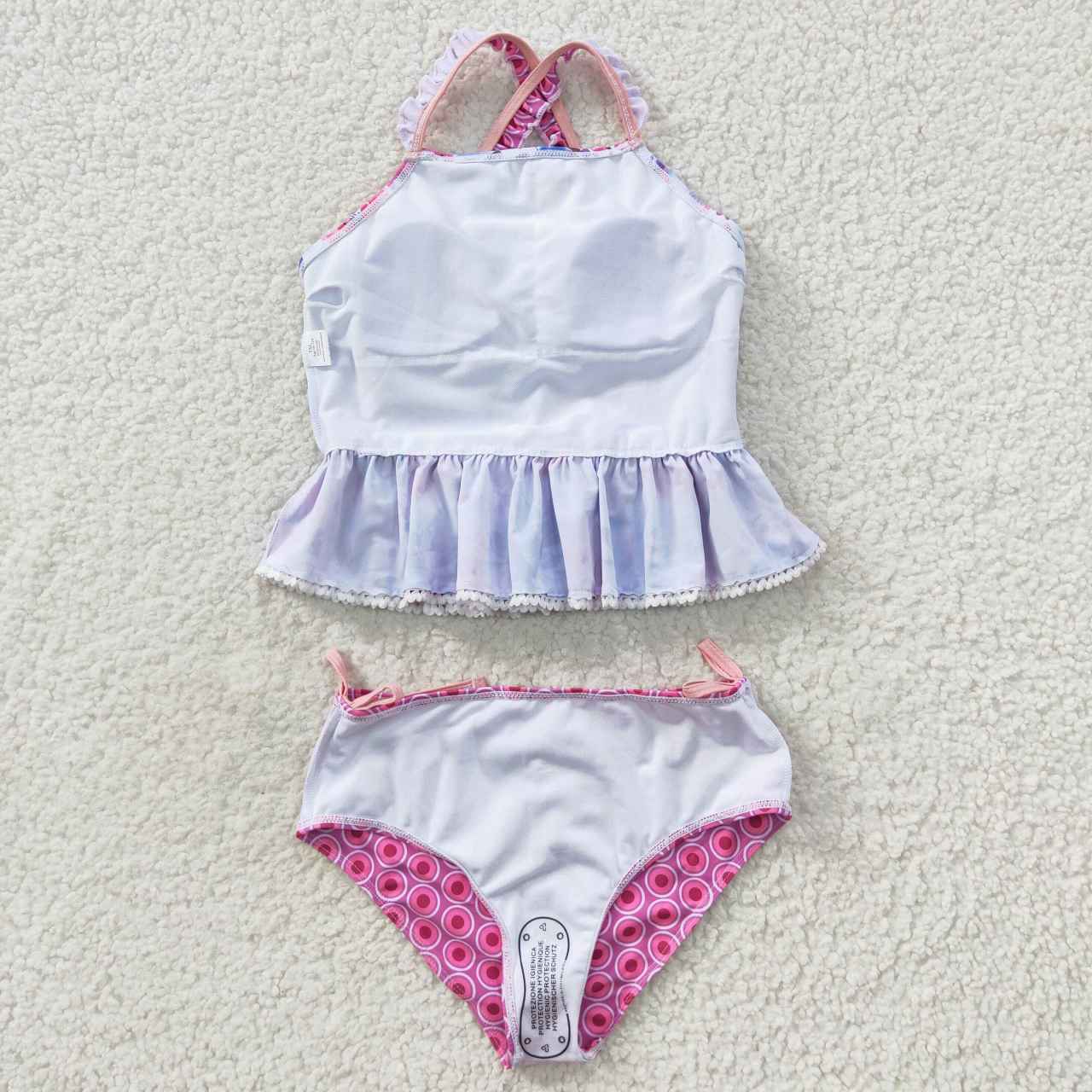 S0156 girl swimwear flowers swim suit RTS 20230810 RTS