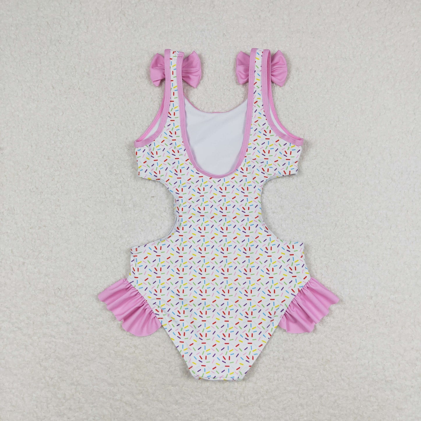 S0178 ice pop girl swimwear 202405 RTS bow