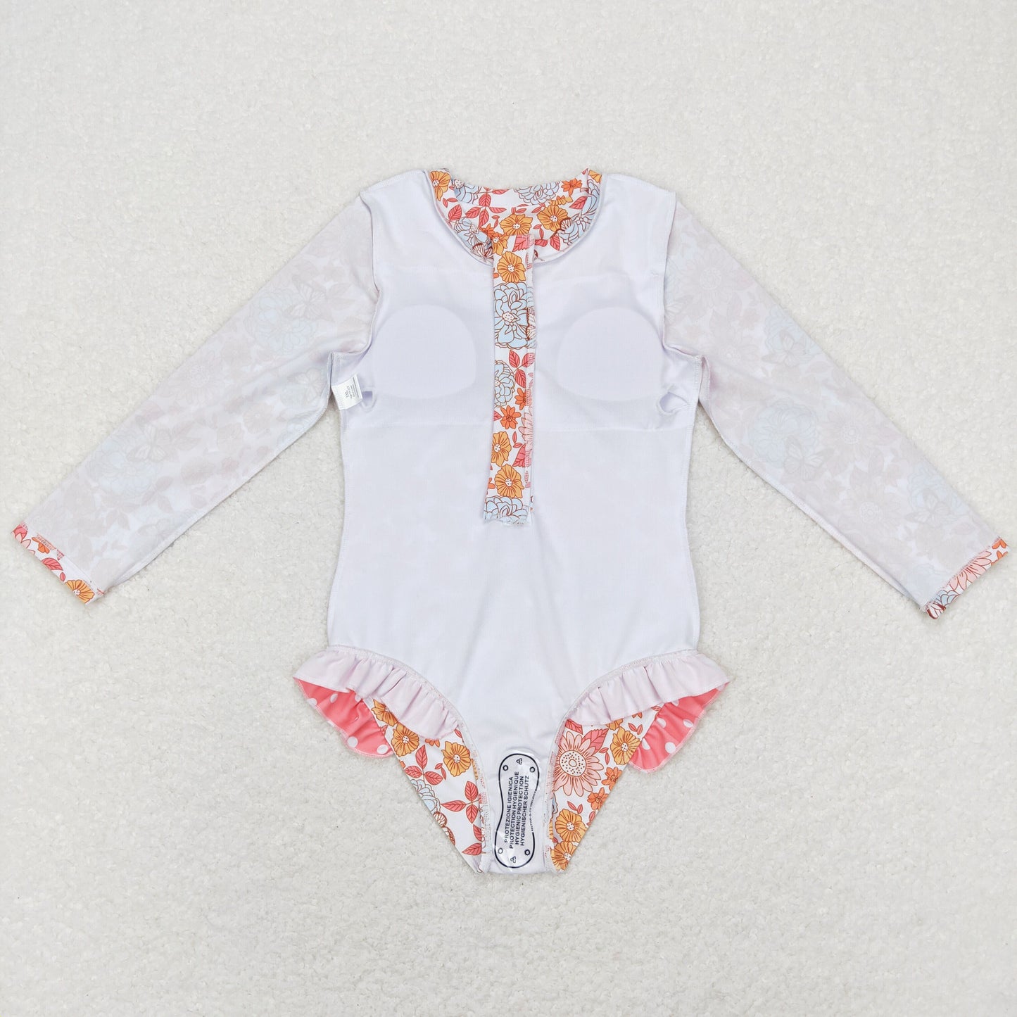 S0184 swimwear butterfly girl flowers swimsuit  202401RTS