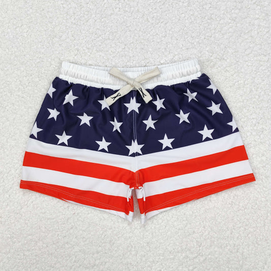 S0188 4th july boy swimming trunks shorts 202412 RTS