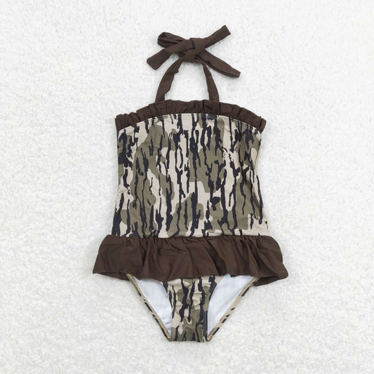 S0192 camo girl swimwear swimsuit 202402 RTS