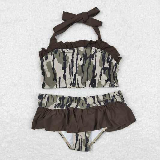 S0193 camo girl swimwear swimsuit 202403 RTS