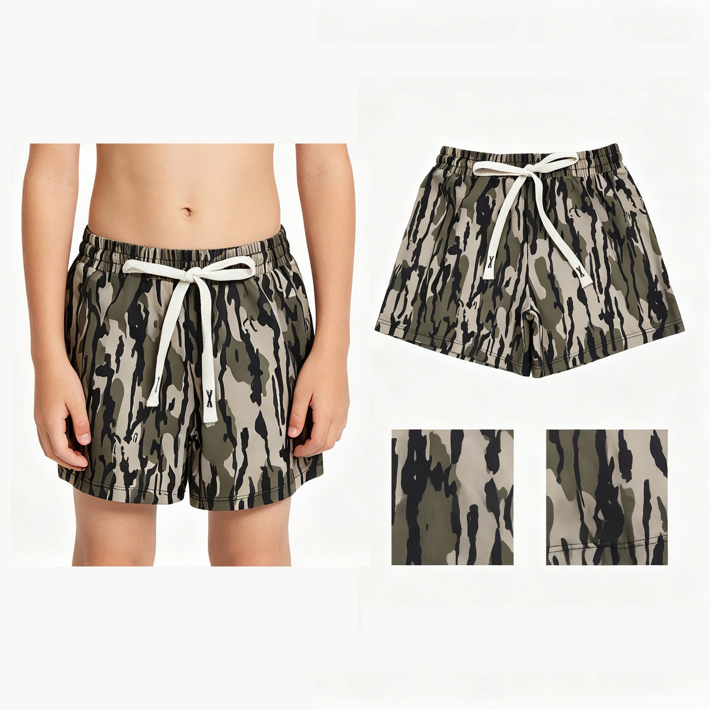 S0194  camo boy swimming trunks shorts 202312 RTS