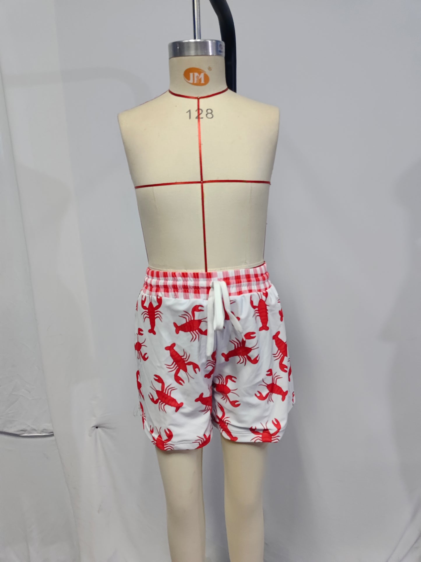 S0202 Western Cray fish boy swimming trunks 202401 preorder