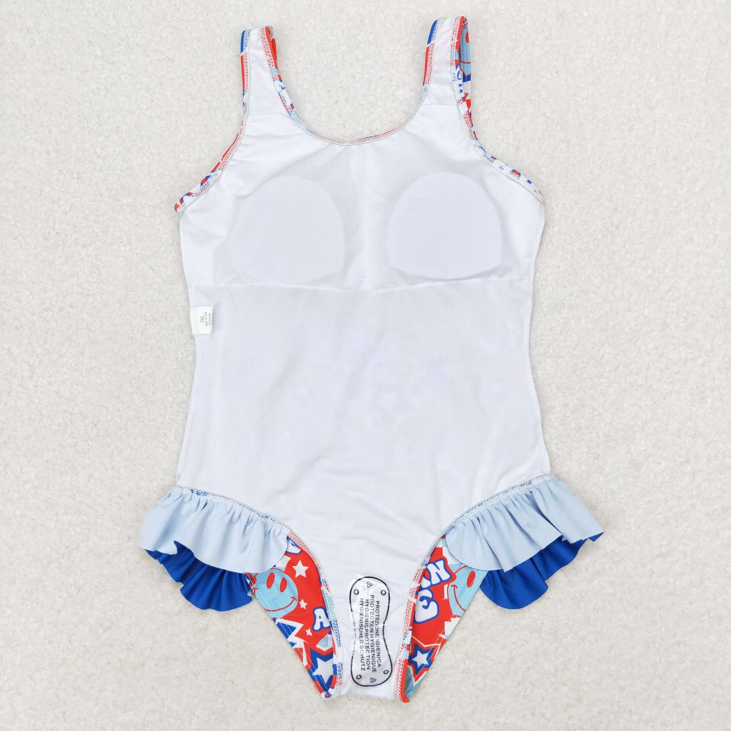 S0214 American babe girl swimming suit bathing suit 202406 rts