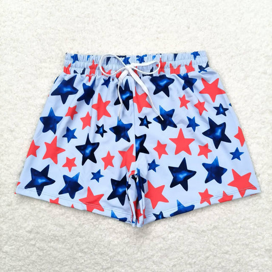 S0231 Western  4th july boy swimming trunks 202404 RTS