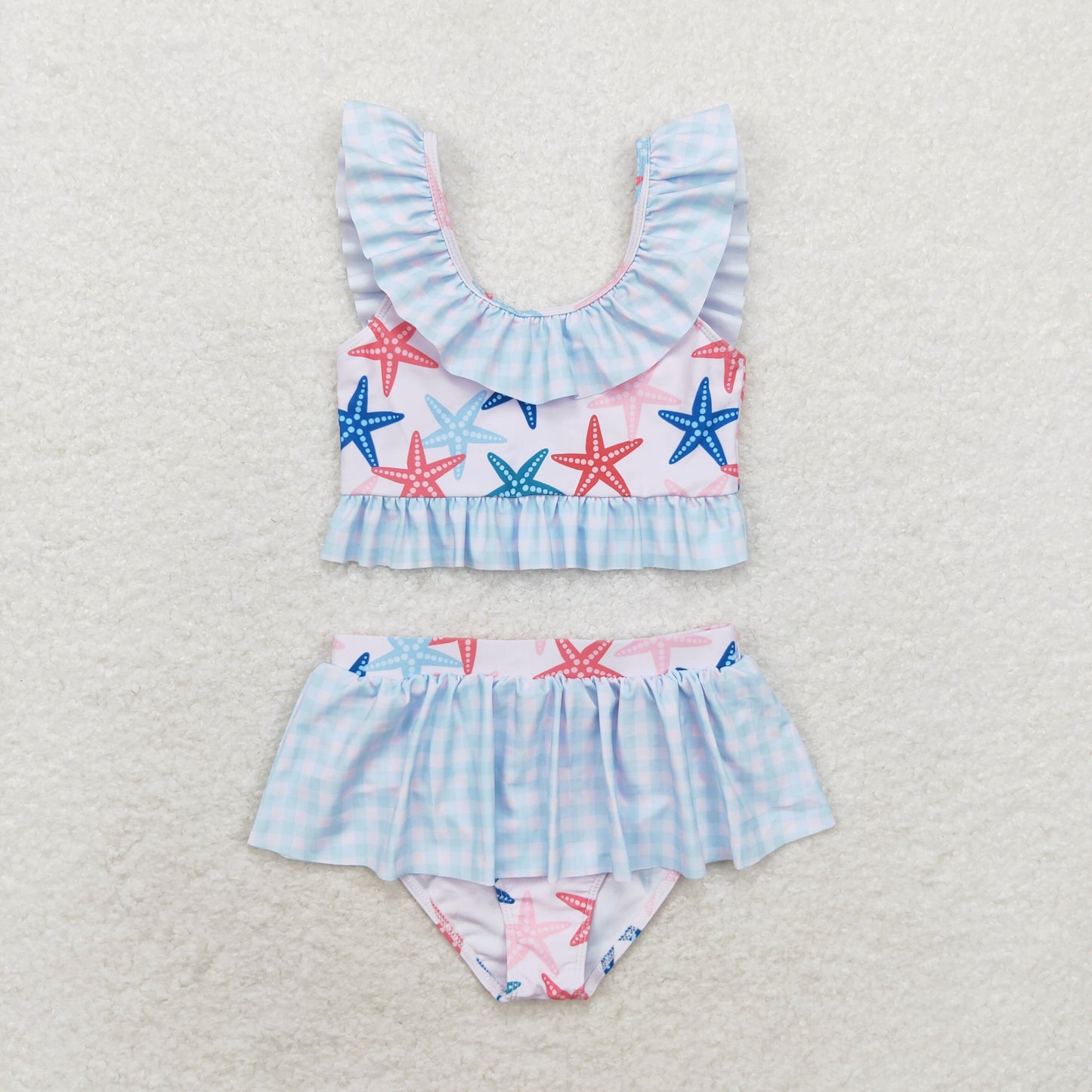 S0240  Stars girl swimming suit 202408 RTS