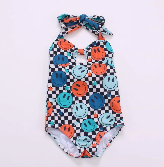 S0252 smile girl swimming suit 202402 preorder