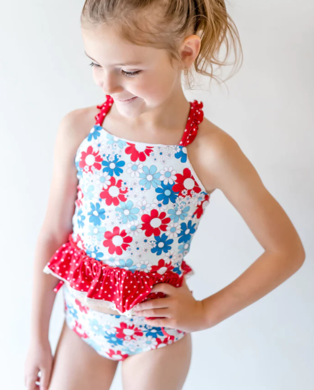 RTS S0253 flower girl swimming suit 202402