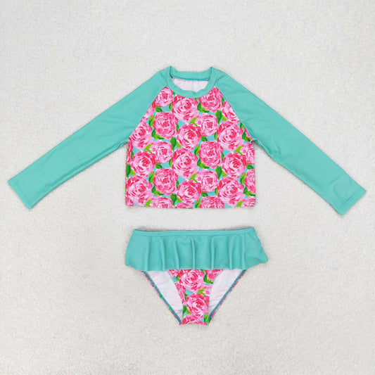 RTS S0260 flower girl swimming suit 202406 RTS