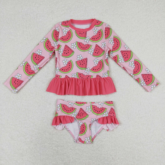 S0264  watermelon girl swimming suit 202404 rts