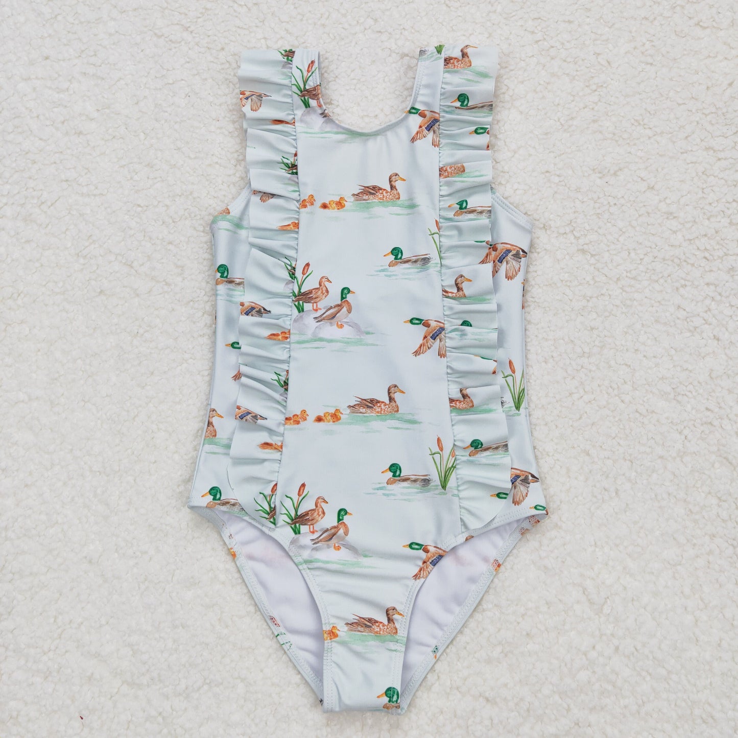 S0265 Duck girl swimming suit 202404 RTS