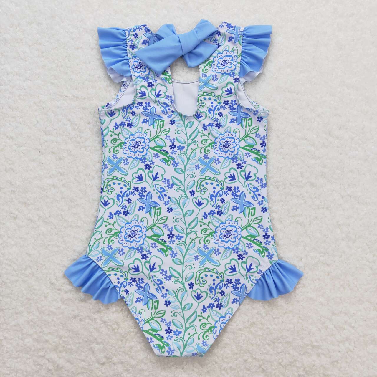 S0278 Flower girl swimming suit 202405 RTS