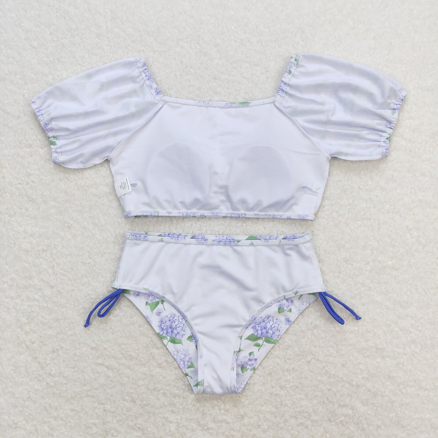 S0329 girl hydrangea swimwear 202404 RTS