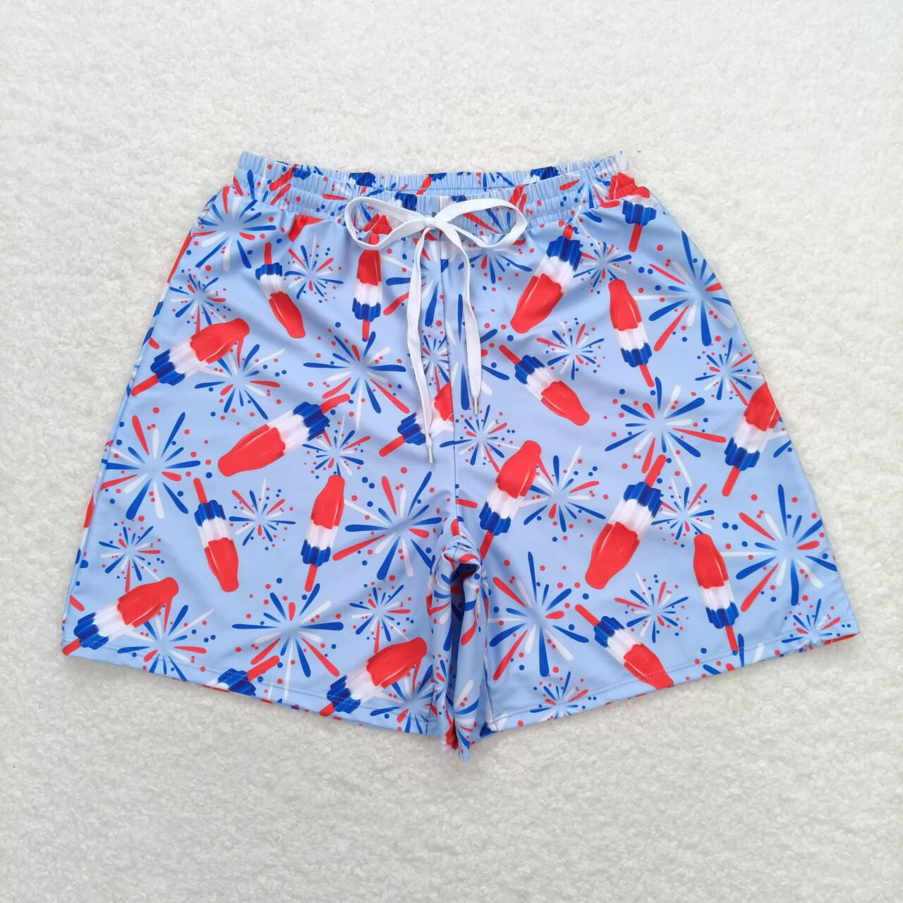 S0335成人 4th July Adult shorts swim trunk 202405 RTS