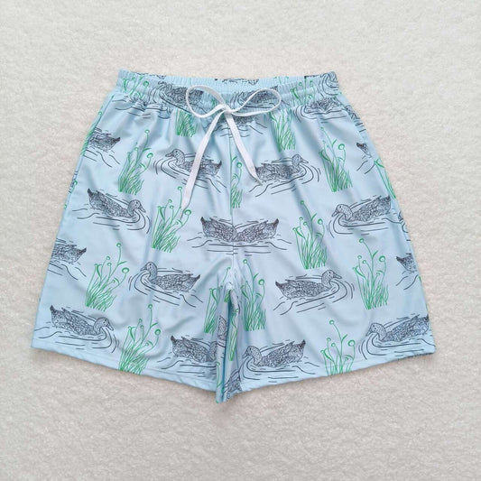 S0359成人 Adult men duck shorts swim trunk 202404 RTS