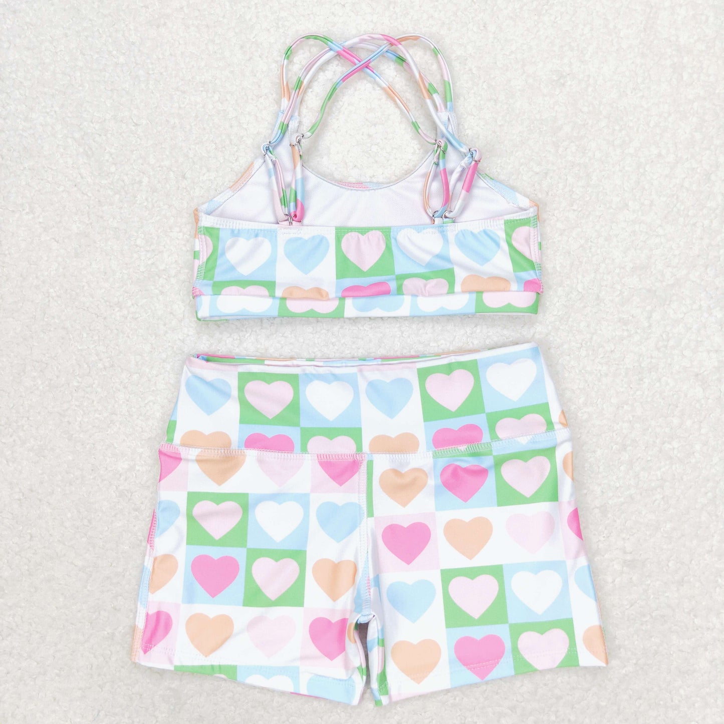 S0373 love girl swimwear 202405 RTS