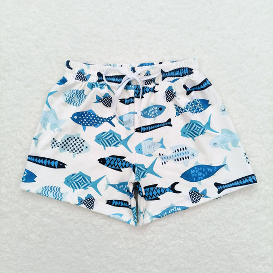 S0399 fish swimming trunks shorts preorder 202404 RTS