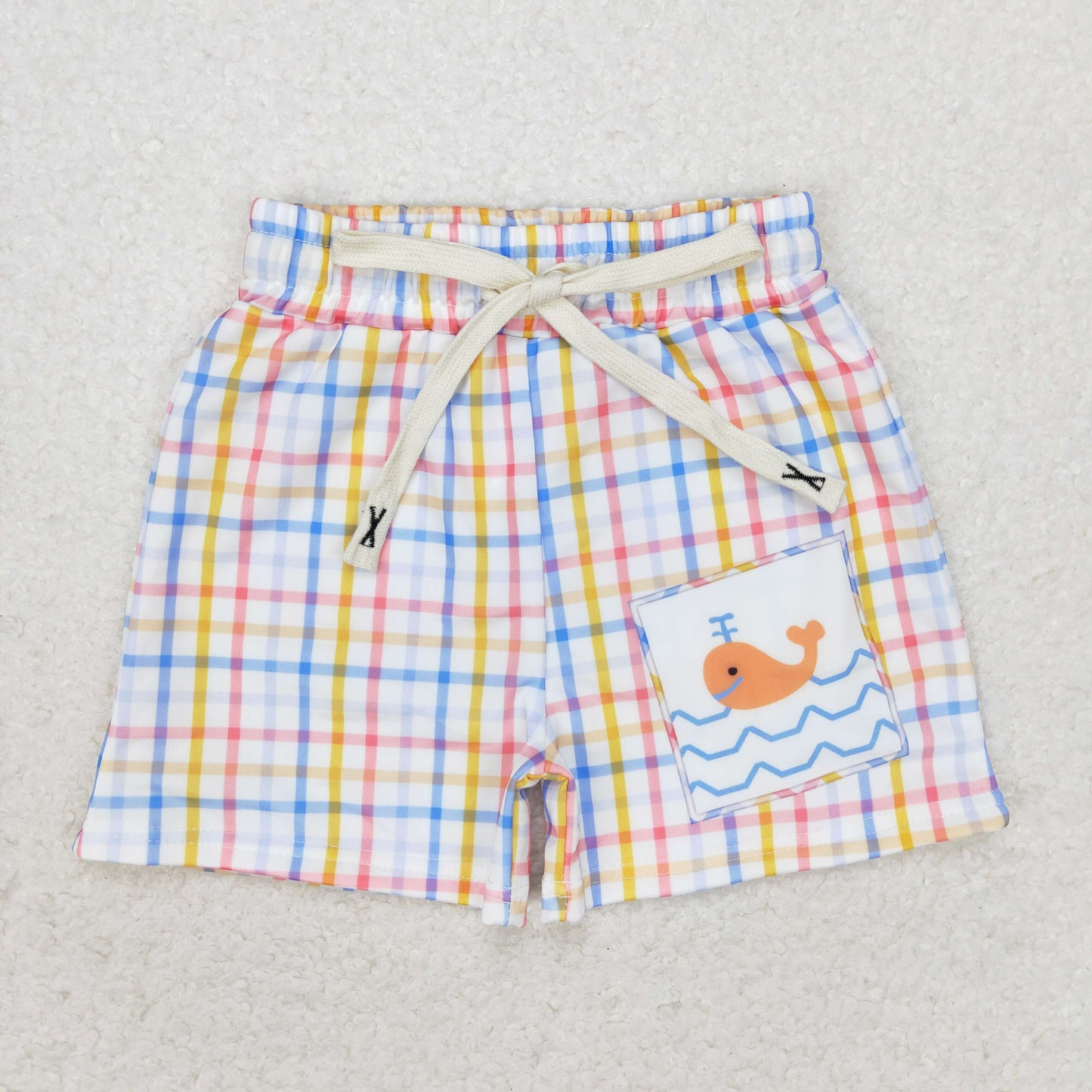 S0400 whale swimming trunks shorts r 202406 RTS