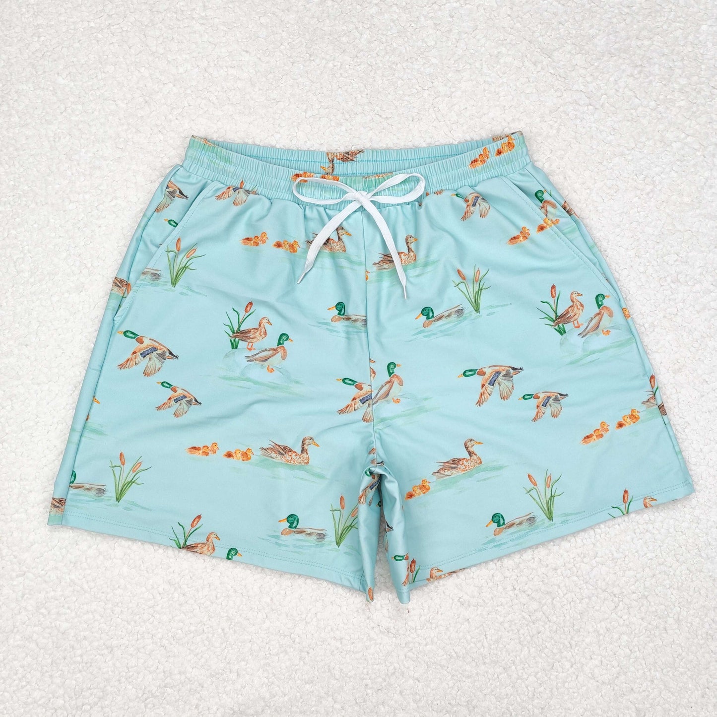 S0428 duck Adult men shorts swim trunk 202412 RTS