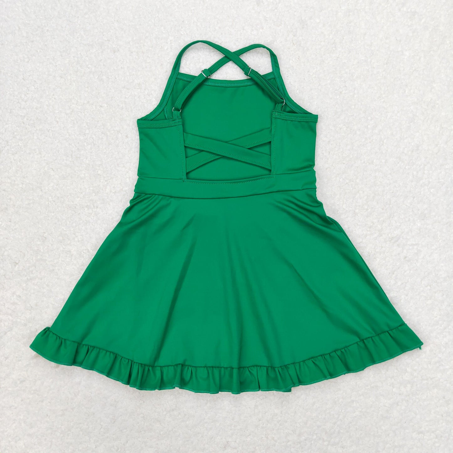 S0444 sports cotton Swimsuit girl summer shorts dress outfit 202406  RTS