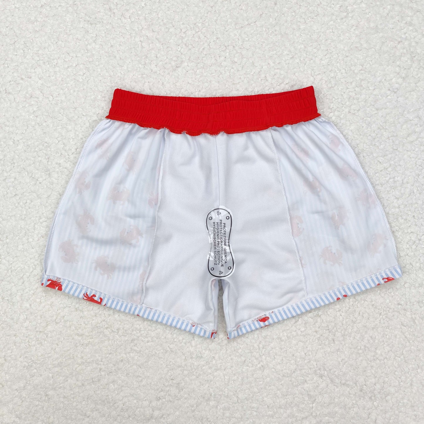 S0465 Crab boy swimming trunks shorts 202412 RTS