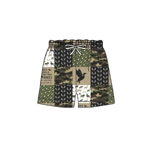 S0467  camo boy swimming trunks shorts 202410  preorder