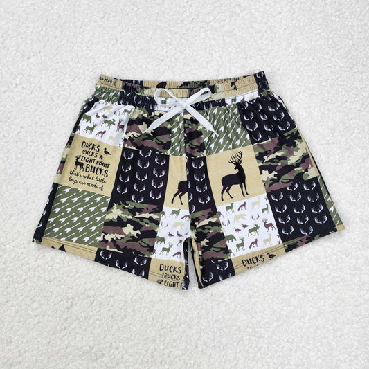 S0467  camo boy swimming trunks shorts 202411 RTS