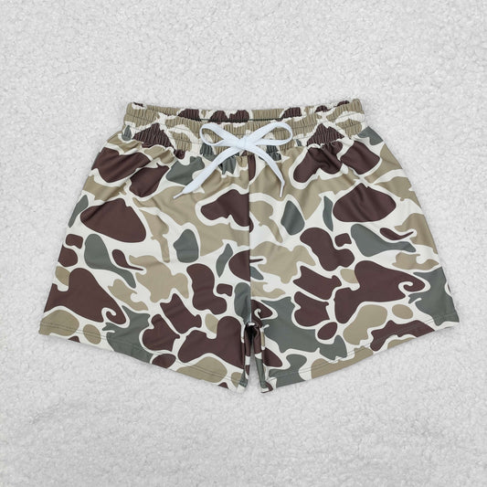 S0475 camo boy swimming trunks shorts 202411 RTS