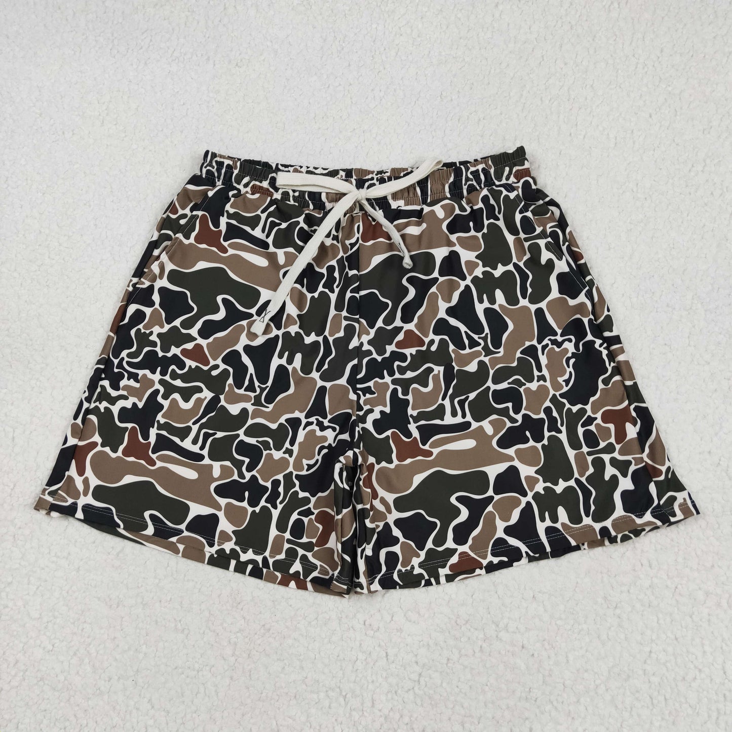 S0478  Adult men camo swimming trunks shorts  RTS  Free shipping order $100+