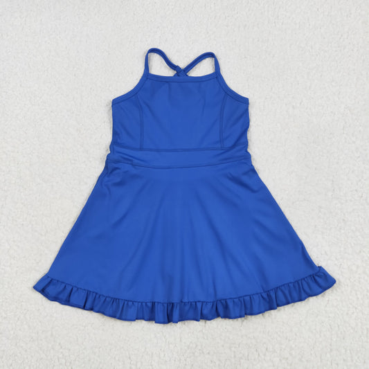 新S0551 旧S0445 sports  yoga cotton girl summer shorts dress outfit RTS