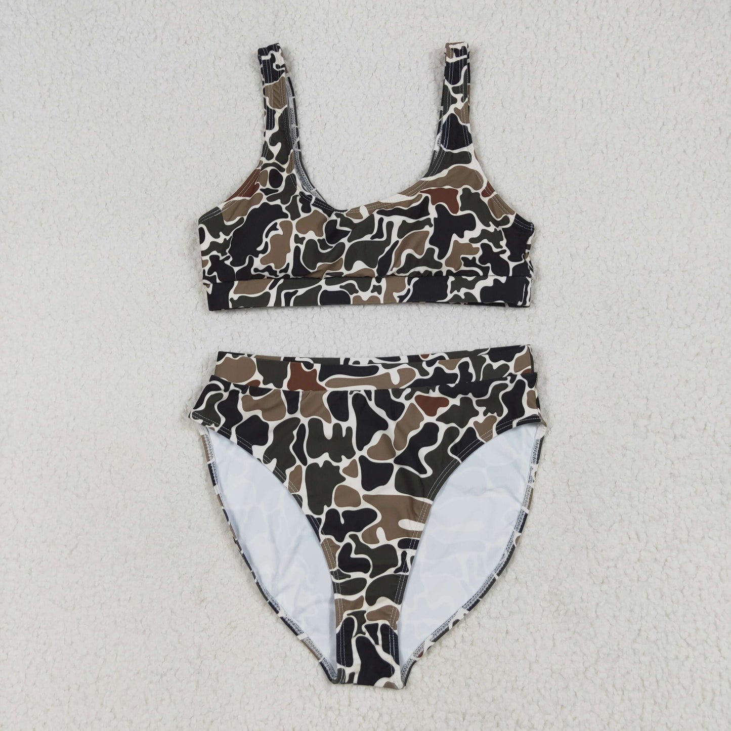 S0565 camo  adult swimwear 202507  RTS