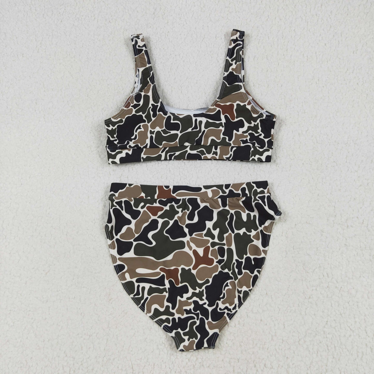 S0565 camo  adult swimwear 202507  RTS